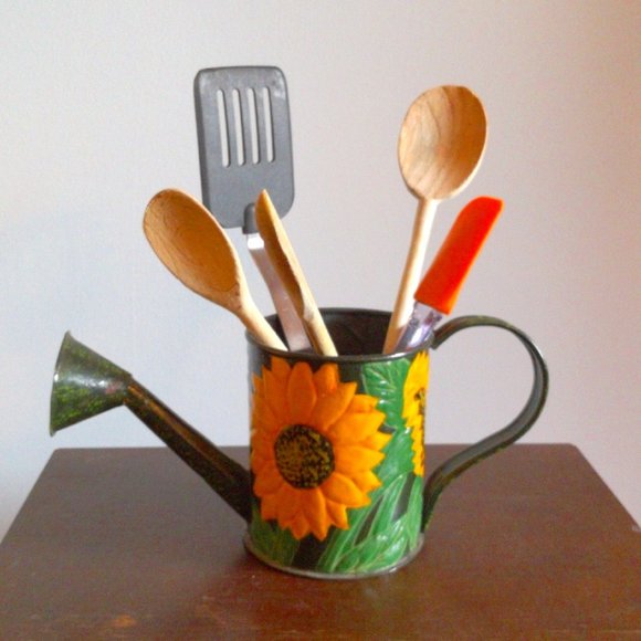 Other - Decorative Sunflower Watering Can